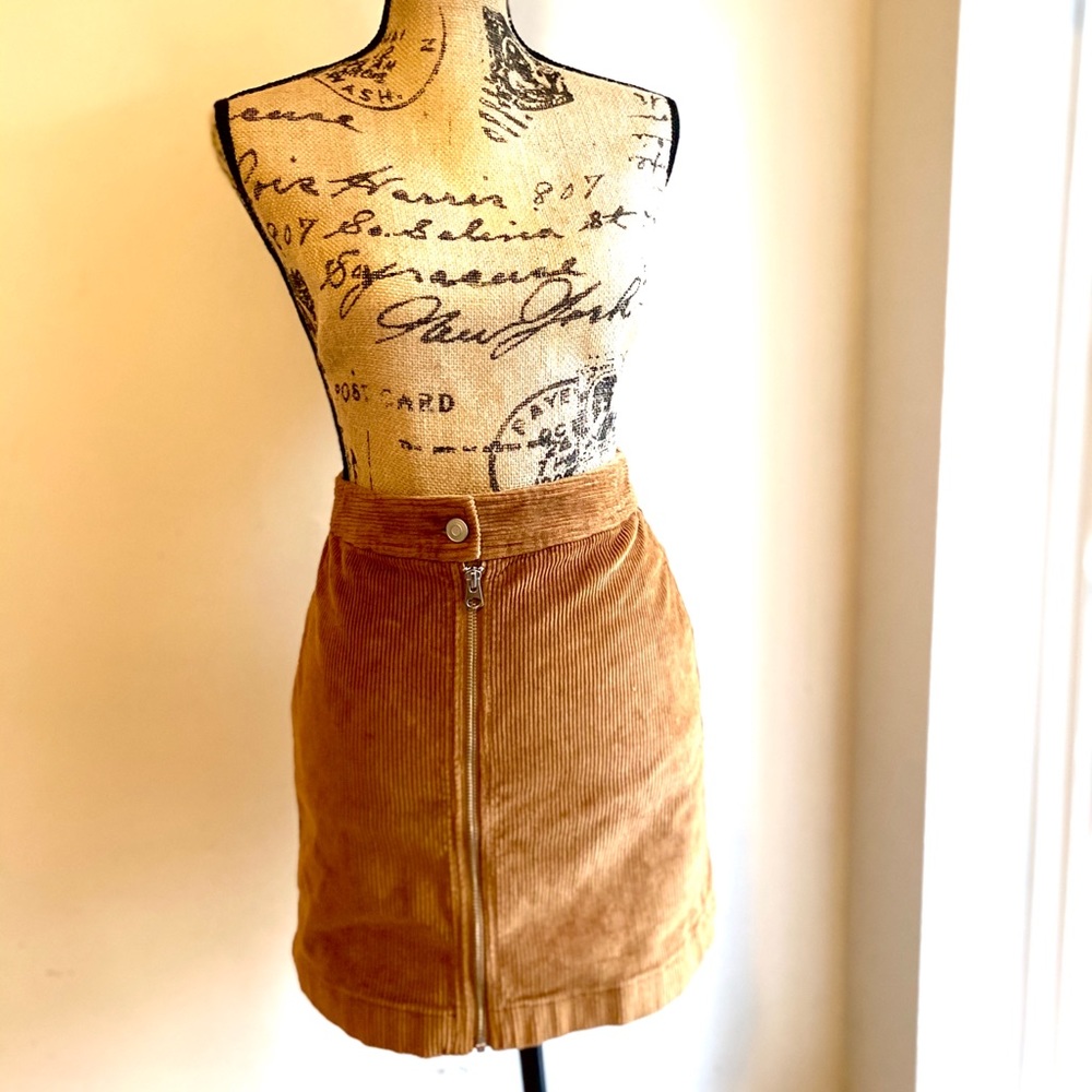 Aritzia Corduroy Mini Skirt